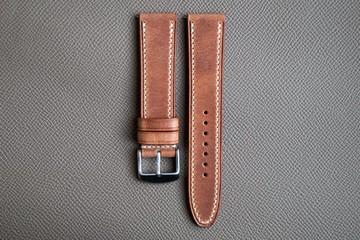 Horween Derby 皮革錶帶 – 原色 (訂製款)