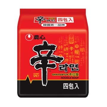 農心 辛拉麵(120g×4入)