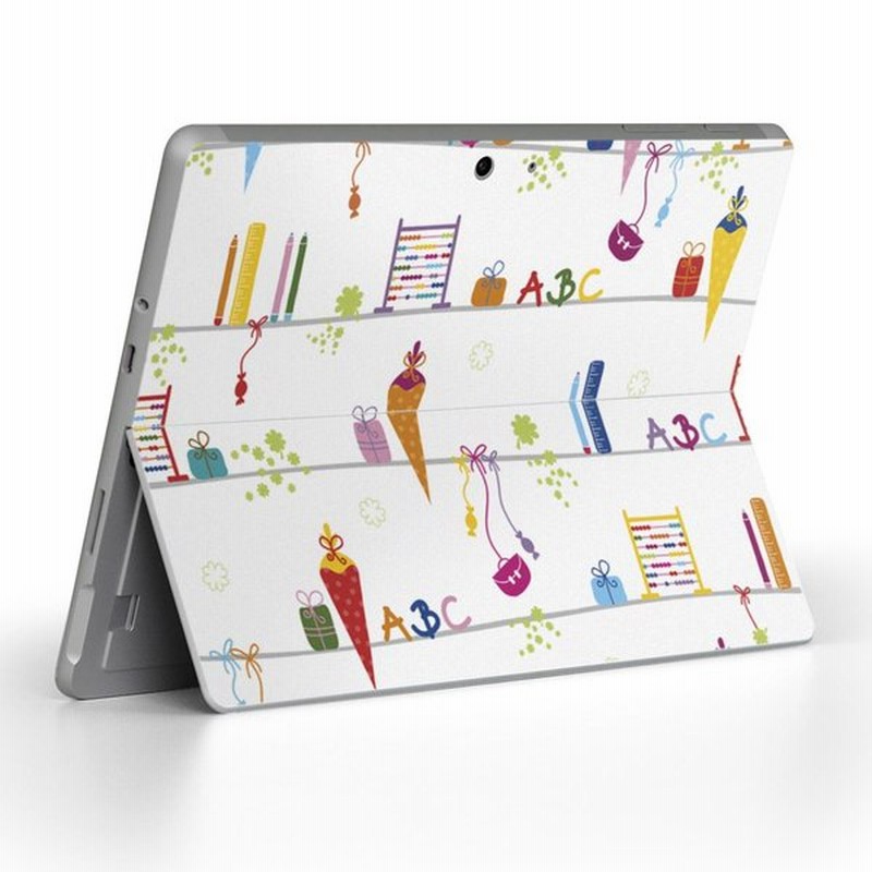 Surface Go 専用スキンシール Microsoft サーフェス サーフィス ノートパソコン カバー フィルム ステッカー プレゼント イラスト 英語 通販 Lineポイント最大0 5 Get Lineショッピング