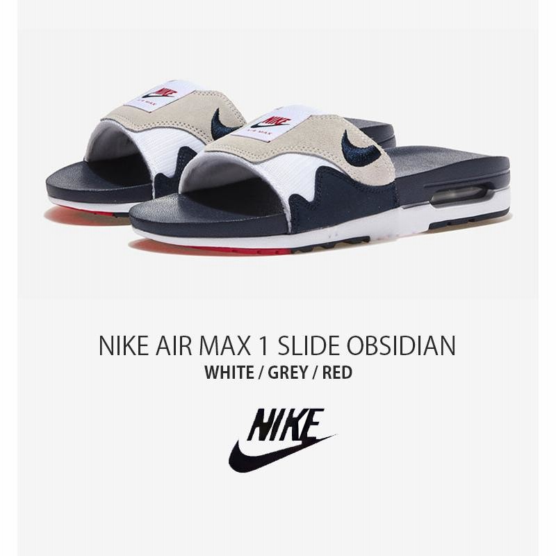 NIKE ナイキ シャワーサンダル AIR MAX 1 SLIDE OBSIDIAN エア 