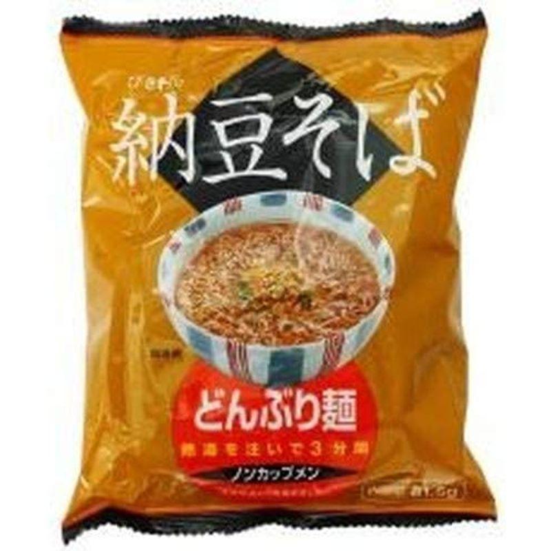 トーエー食品 どんぶり麺・納豆そば 81.5g×4袋