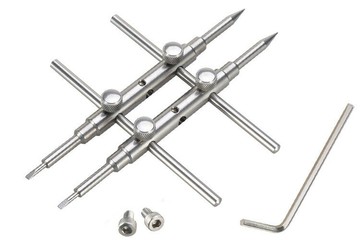 可拆卸井字工具 鏡頭工具 鏡頭拆卸維修清潔工具 三孔井字扳手