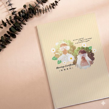 照片結婚書約夾 含書約 / 雀印良行【訂製】 WEA4020082