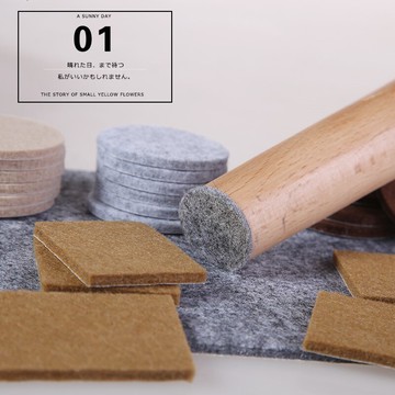 椅子桌腳墊硅膠腳套地板桌椅凳子桌腿靜音耐磨防滑毛氈桌角保護。