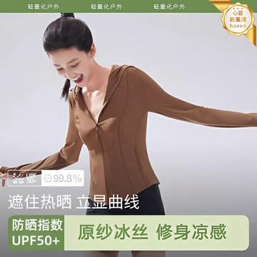 【原紗防曬】防曬衣 防曬服 防曬外套 防紫外線 透氣速幹 修身顯瘦 冰絲涼感 戶外通勤 夏季必備