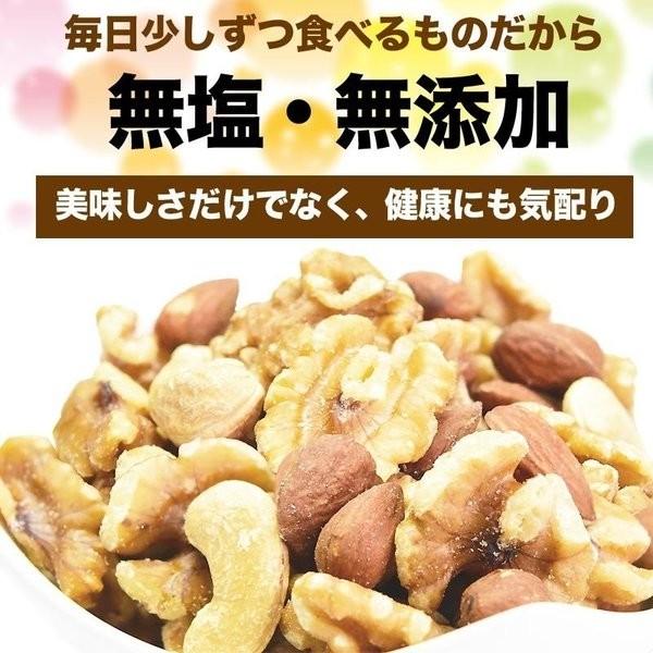 ナッツ 無塩・無添加 ミックスナッツ 500g×1袋 訳あり くるみ アーモンド 少量のカシューナッツ メール便送料無料