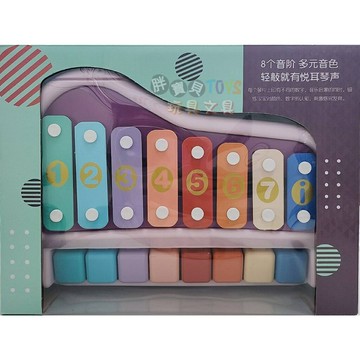 胖寶貝  8307八音手敲琴 #13-6335 兒童樂器