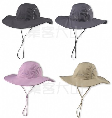 【露營趣】SNOW TRAVEL AH-16 透氣大盤帽 英國PORELLE三層貼合防水防風 遮陽帽 圓盤帽