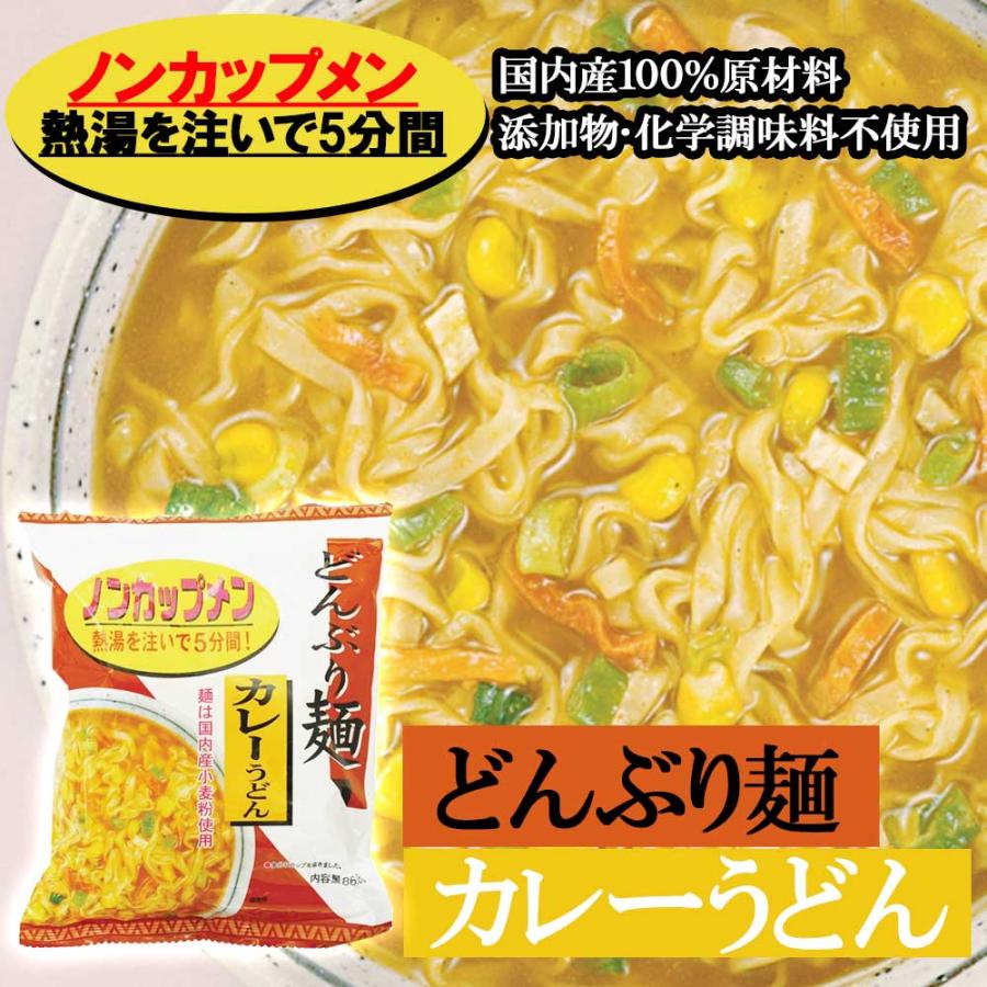 どんぶり麺　カレーうどん86.8g［トーエー］ノンカップ麺　インスタント　即席めん