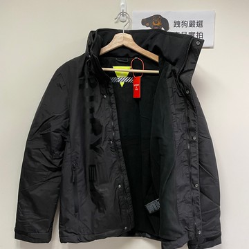 跩狗嚴選 低調款 極度乾燥 Superdry Energy Hurrican 黑旋風 隱藏連帽 刷毛保暖 風衣 完全黑 黑 外套 夾克