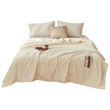 南極人全棉大豆纖維夏涼被空調被純棉薄款被子春秋夏季單雙人被芯