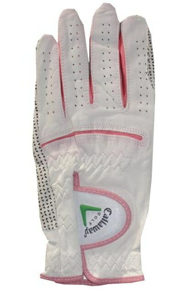 熱銷CA高爾夫手套女款雙手小羊皮真全皮手掌防滑顆粒耐磨透氣防曬