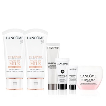 【官網母親節獨家】超輕盈UV煥亮妝前乳重裝組(#珍珠白X2)