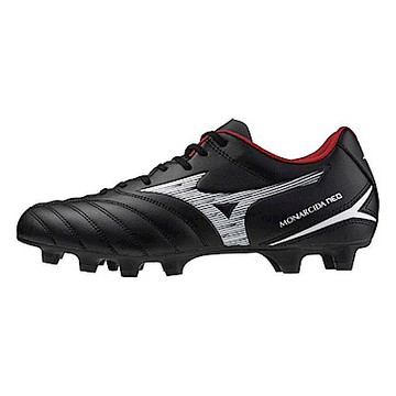 Mizuno Monarcida Neo III Select [P1GA242501] 男 足球鞋 膠釘 寬楦 黑 銀