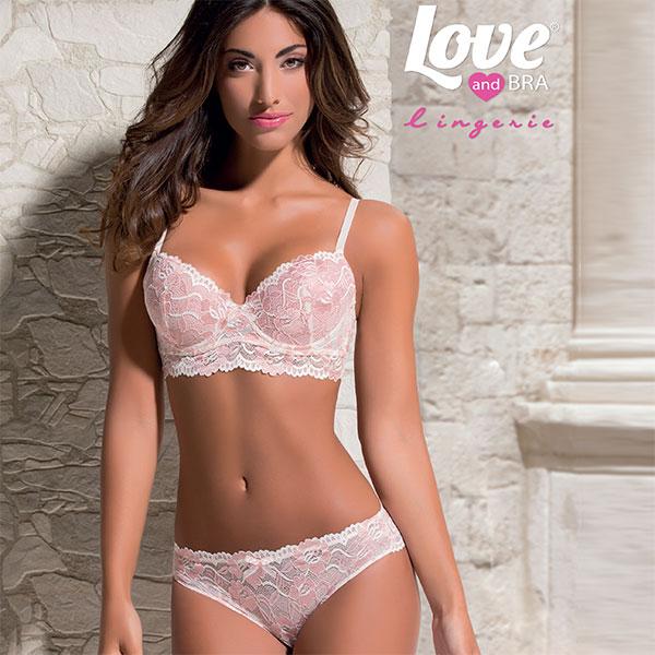 イタリアインポートランジェリー LOVE&BRA 18099 レースバルコ