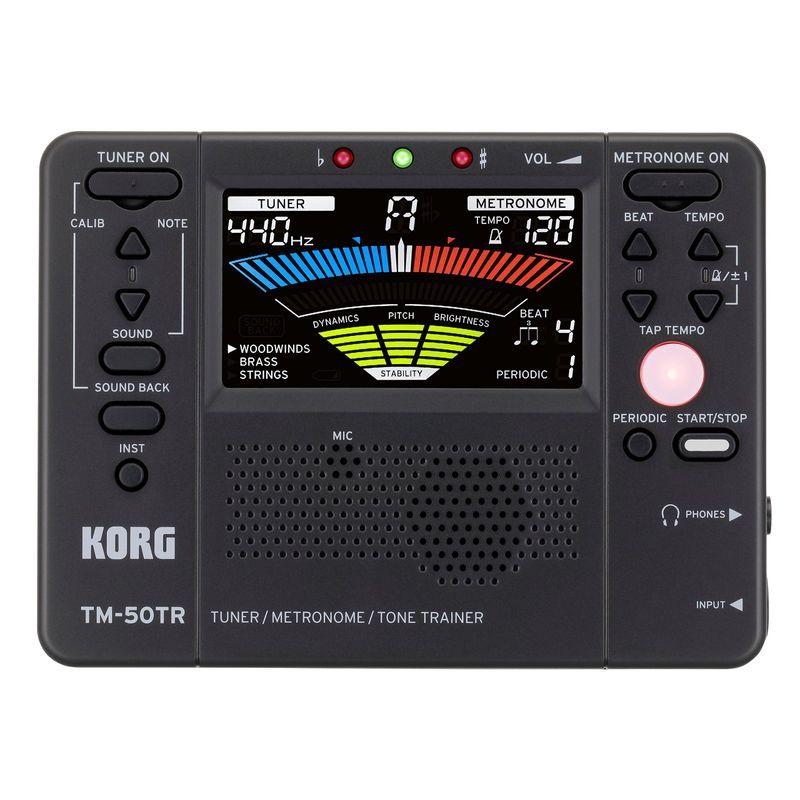 KORG 管弦楽器トレーナー チューナー メトロノーム シルバー TM-50TR-SL