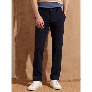 MCS修身版中腰高彈休閑春季長褲