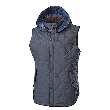 Wildland荒野中性High soft保暖背心黑色