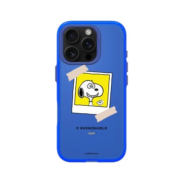 iPhone 16 Pro Clear 激光藍 - 史努比 Snoopy - 拍立得-來！笑一個