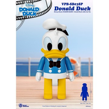 【野獸國】迪士尼系列 可動公仔存錢筒 唐老鴨 ( 白帽款 )｜VPB-SB03