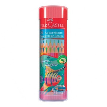 色鉛筆 Faber-Castell 輝柏 36色水性色鉛筆棒棒筒 (115936 )【APP滿額下單10%點數(單一帳號最高5000點)】1/31止