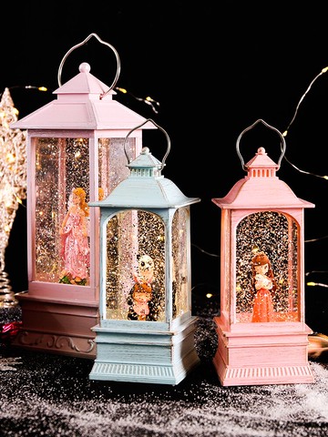 音樂盒水晶球兒童八音盒電話亭情侶送女友女生女孩七夕情人節禮物