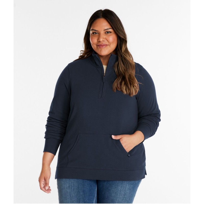 Women's Ultrasoft Sweats, Quarter-Zip Pullover