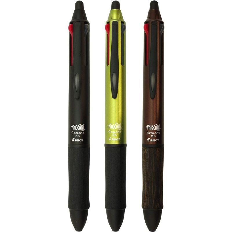 Pilot パイロット 4色ボールペン フリクションボール4 LKFB-3SEF-B 0.5mm ブラック