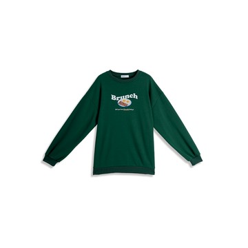 BRUNCH早午餐盤印圖衛衣 兩色售