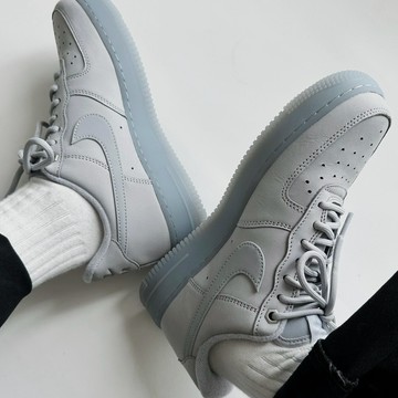 NIKE AIR FORCE 1 狼灰 果凍底 休閒鞋 男鞋 CJ9179-002