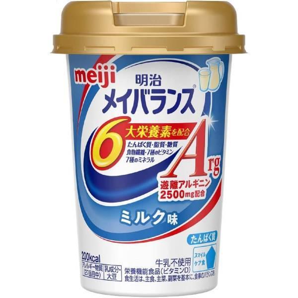 株式会社明治 明治メイバランス ArgMiniカップ ミルク味 125ml×12本 