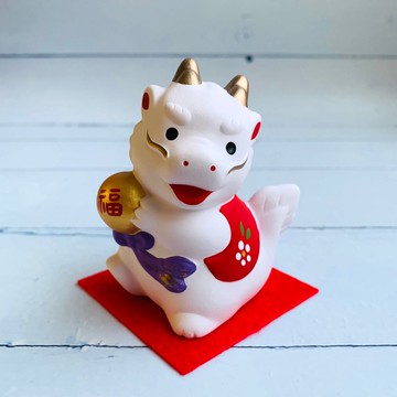 錦彩招福龍-寶珠-生肖吉祥物(龍)