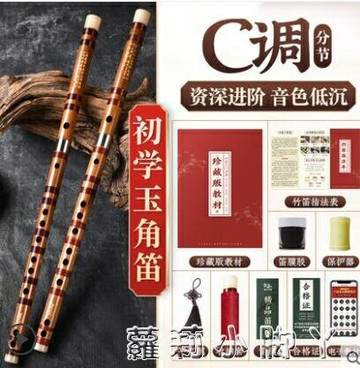 ☆樂天精選專業笛子初學成人苦竹笛樂器竹笛精制入門e橫笛演奏級g調f兒童c女 雙11全館免運