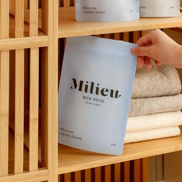 【Milieu】All in one二合一天然成分防染色X洗衣紙 韓國居家｜媽咪愛