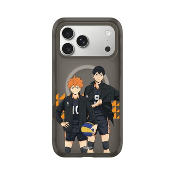 iPhone 17 Pro Max AirX 本質黑 - 排球少年 Haikyu!! - 日向翔陽 & 影山飛雄 01