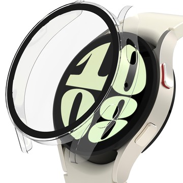 Rolantech Galaxy Watch 全覆蓋鋼化玻璃保護殼  1個  透明  Galaxy Watch 6 40mm