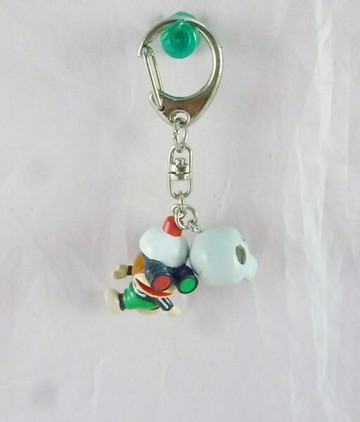 【震撼精品百貨】Curious George  好奇的喬治猴  鎖圈-骷魯頭【共1款】 震撼日式精品百貨