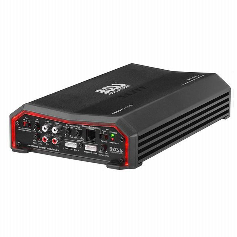 WHISTAR パワーアンプ BOSS 1600W 4ch パワーアンプ