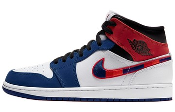 JORDAN 1 MID MULTI-COLOR SWOOSH