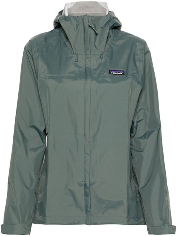Patagonia - Torrentshell hooded jacket - women - Recycled Nylon - L - Green