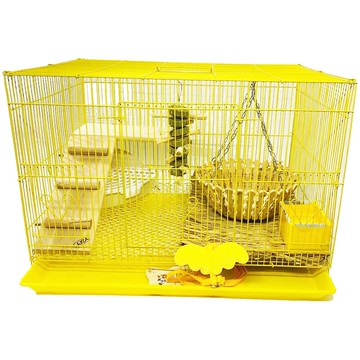 寵物籠 兔籠子特大號超大養殖室內窩屋寵物兔子荷蘭豬籠子家用自動清糞『XY29559』