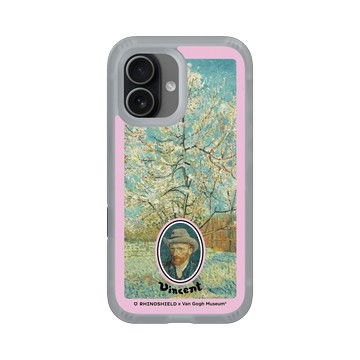 iPhone 17 AirX 流變灰 - Van Gogh Museum - 盛開的杏樹 - 粉