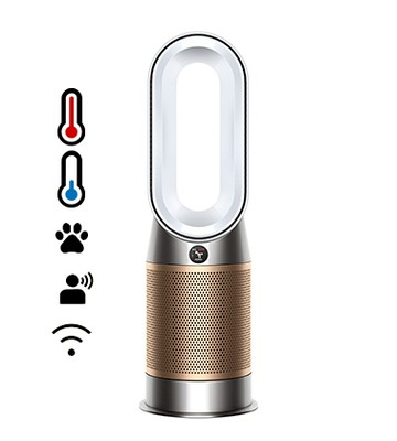 【福利品送濾網】Dyson Purifier Hot+Cool™ Formaldehyde 三合一甲醛偵測涼暖空氣清淨機 HP09 (白金色)