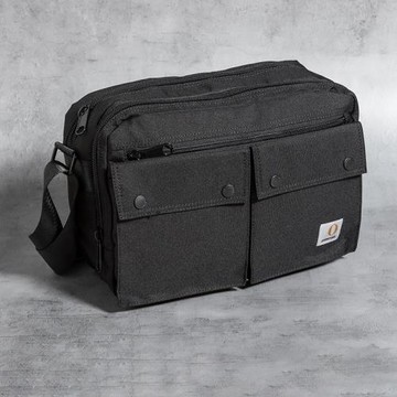 韓版男士單肩包時尚學生斜挎包單肩書包日系學院風簡約帆布挎包潮