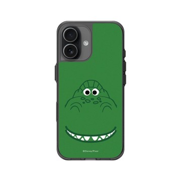 iPhone 17 Clear (相機按鈕) 酷墨灰 - 迪士尼-玩具總動員 Toy Story - Rex抱抱龍
