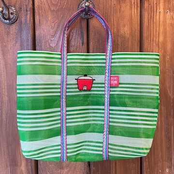 電鍋刺繡茄芷袋