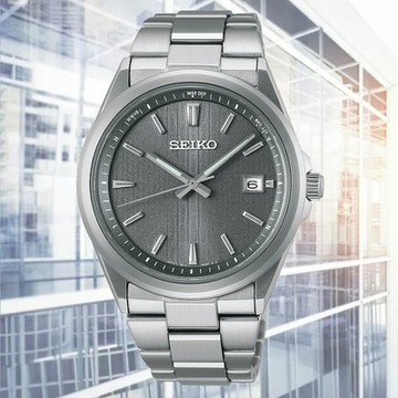 SEIKO 精工 Selection 日系簡約 太陽能電波腕錶 送禮 禮物推薦_SK028 SBTM347J/7B72-0AK0N