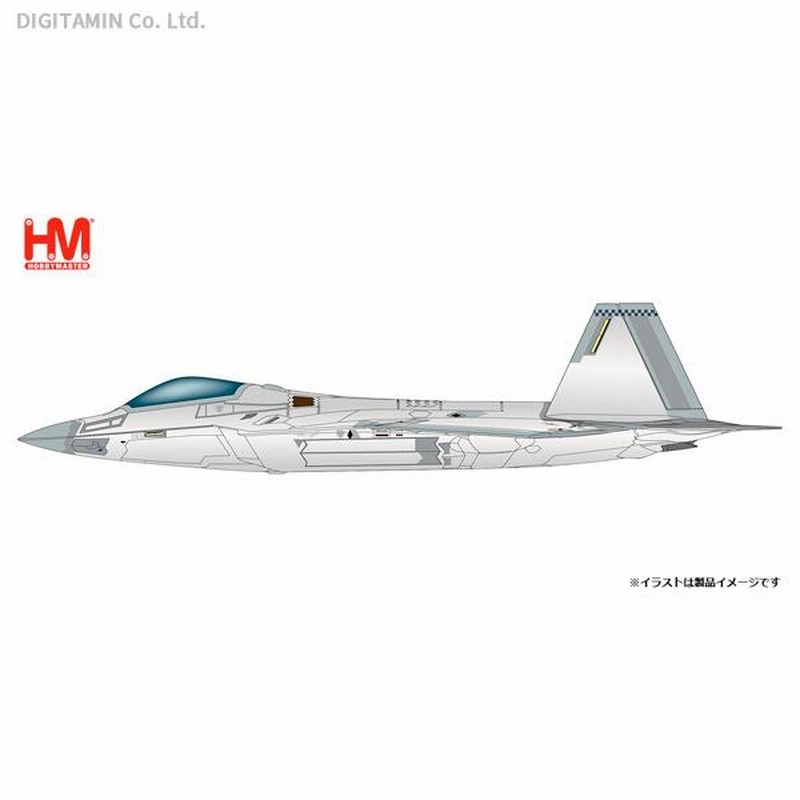 ホビーマスター F-22 第422試験評価飛行隊 クローム塗装 HA2823 ホビーマスター F-22 第422試験評価飛行隊 クローム塗装 HA2823