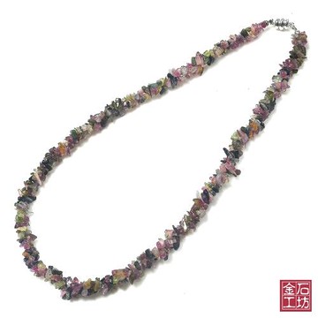 【金石工坊】招財衲福彩虹寶石碧壐項鍊