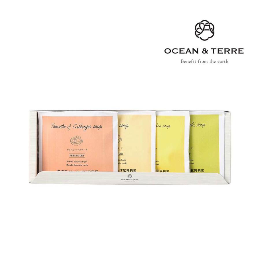 OCEANTERRE オーシャンテール フリーズドライ野菜スープセット4点セット